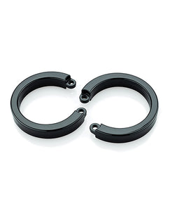 CB-XÂ® Cock Cage U-Ring 2 Pack - Black: Perfect Fit Guarantee