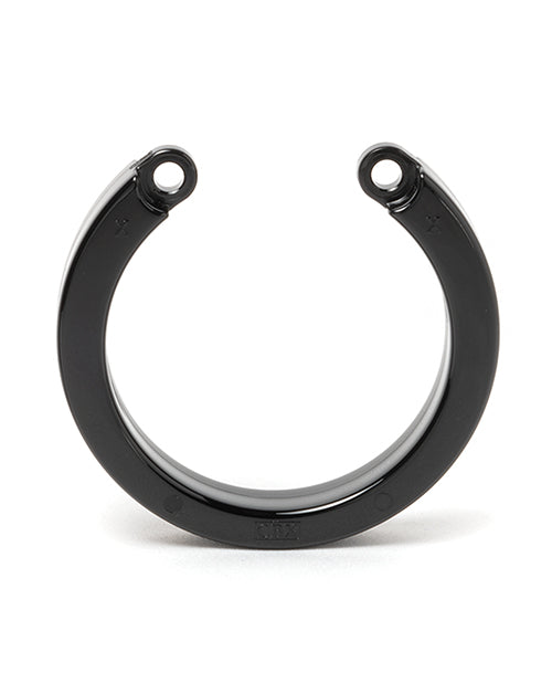 Shop for the Black Adjustable U-Ring Cock Cage: Secure, Stylish, Controlled at My Ruby Lips