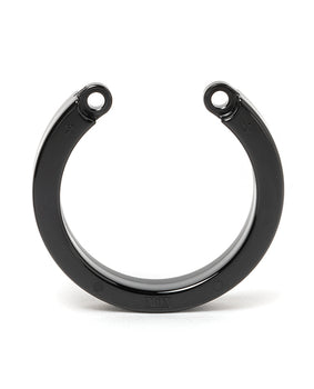 Black Adjustable U-Ring Cock Cage: Secure, Stylish, Controlled - Featured Product Image