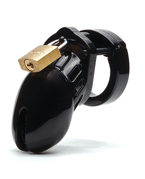 Jaula para pene negra CB-6000S®: máxima comodidad y seguridad Product Image.