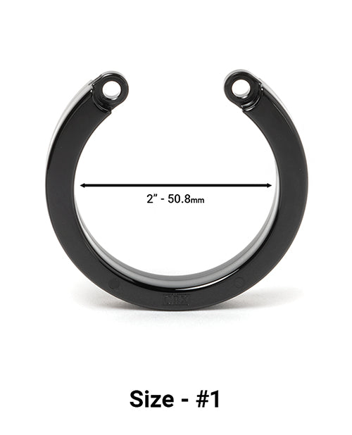 Shop for the CB-XÂ® Cock Cage U-Ring #1 - Black: The Ultimate Chastity Device Upgrade at My Ruby Lips