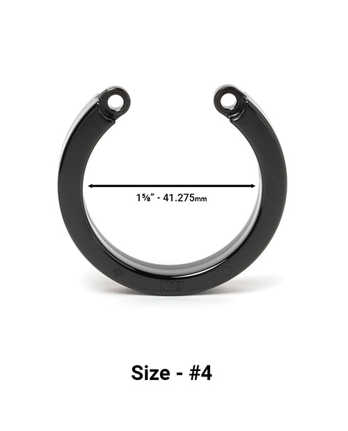 Shop for the CB-XÂ® Cock Cage U-Ring #4 - Black: Ultimate Comfort & Compatibility at My Ruby Lips
