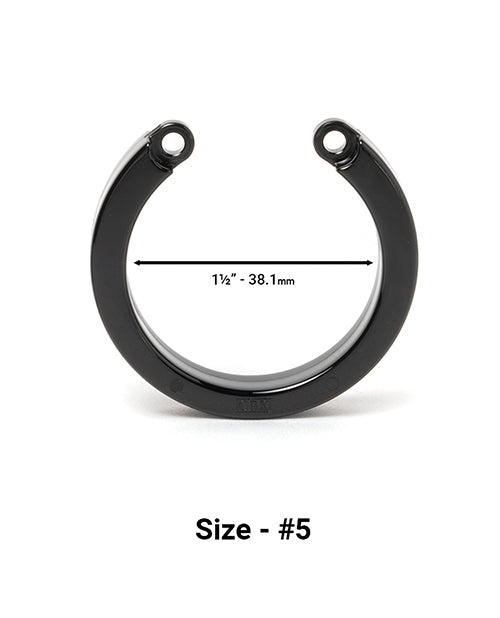 Shop for the CB-XÂ® Cock Cage U-Ring #5 - Black: Perfect Fit & Durability at My Ruby Lips