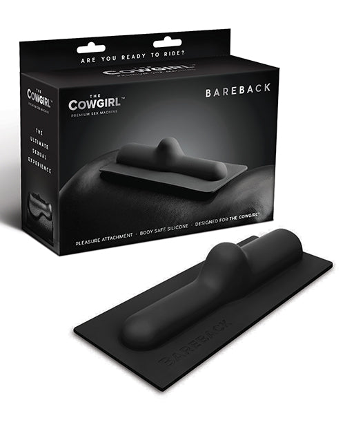 Cowgirl Bareback Silicone Attachment - Black: A Journey of Sensual Delight - featured product image.