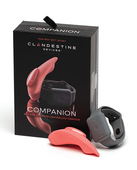 Clandestine Devices Coral Panty Vibe: Whisper Quiet Pleasure - Featured Product Image