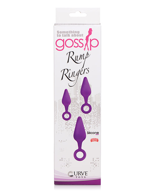 Curve Novelties Gossip Rump Ringers: Enhanced Pleasure Rings Product Image.