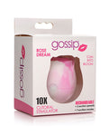 Curve Novelties Gossip Cum Into Bloom Clitoral Vibrator - Rose Crush Magenta