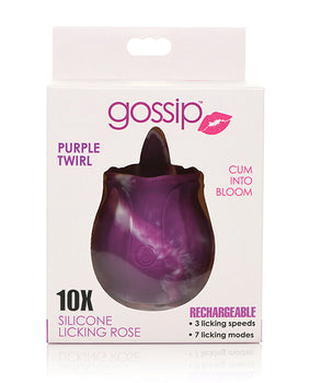 Curve Novelties Gossip Licking Rose: Intense Rose Tongue Pleasure 🌹 - Featured Product Image