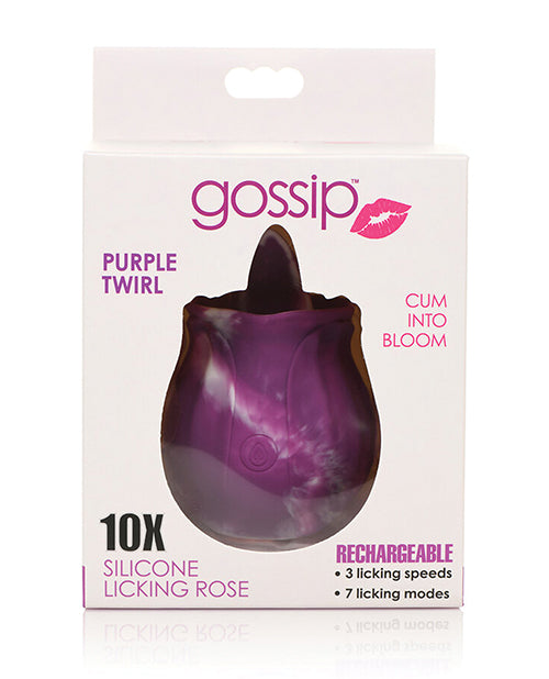 Curve Novelties Gossip Licking Rose: Intense Rose Tongue Pleasure 🌹 - featured product image.