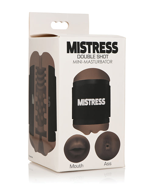 Curve Novelties Mistress Mini Double Stroker: Anal & Oral Pleasure in One! Product Image.