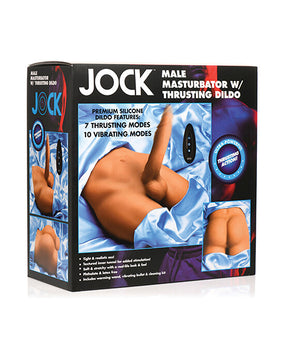 Curve Toys Jock Male Masturbator with Thrusting Dildo - Featured Product Image