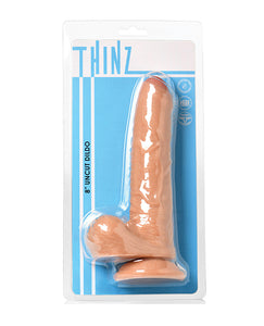 Curve Toys Thinz W/balls - Lifelike Slim Dong with Suction Cup