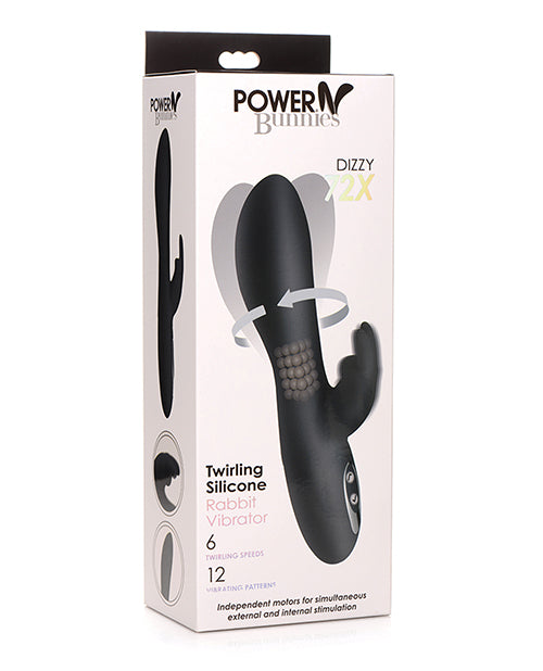 Curve Toys Power Bunnies Vibrador giratorio mareado: un viaje hacia una felicidad incomparable Product Image.