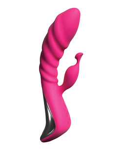 Adrien Lastic Triple Stimulation Vibrator - Magenta