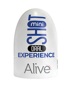 Masturbador Oral Mini Shot Alive Experience: Estimulación Realista y Diseño Discreto - Featured Product Image