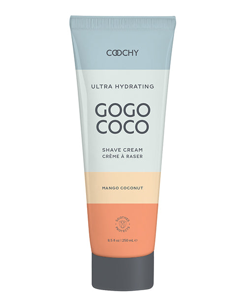 COOCHY Crema de afeitar hidratante de mango y coco Product Image.