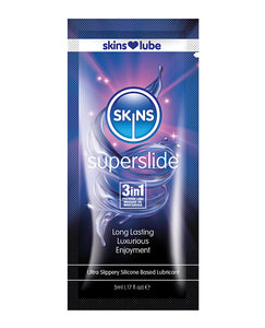 Skins Super Slide Silicone Lubricant - Unleash Ultimate Intimacy