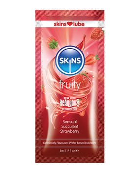 Skins 芒果和西番蓮水性潤滑劑 - 5 毫升箔 - Featured Product Image