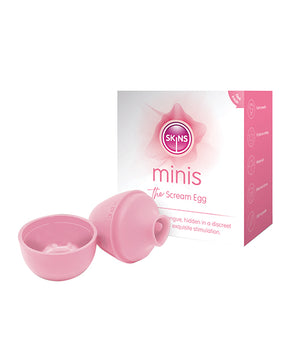 Skins Minis The Scream Egg: 10 Settings, Sleek Design, Easy Control - Pink - Featured Product Image