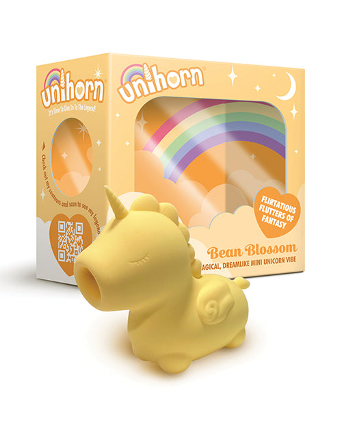 Unihorn Bean Blossom - Yellow: Ultimate Pleasure 🌟 Product Image.
