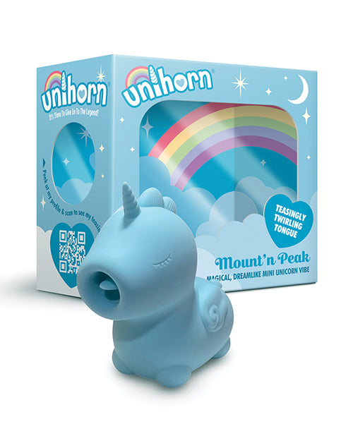 Unihorn Mount'n Peak Blue: Sensual, arremolinado, emocionante Product Image.