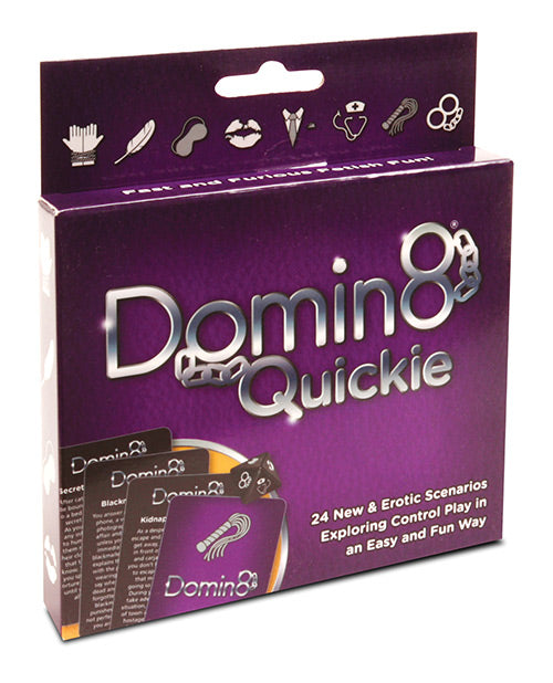 Domin8 Quickie: Juego de control íntimo Product Image.