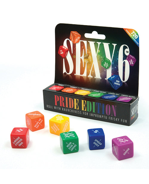 Sexy 6 Dice Game - Pride Edition: 720 Pleasure Possibilities - featured product image.