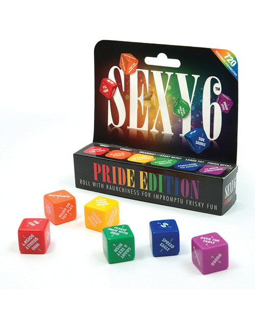 Juego sexy de 6 dados - Edición Orgullo Product Image.