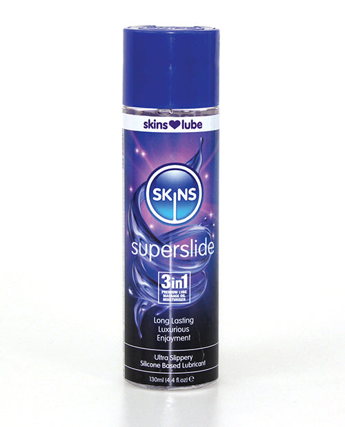 Skins Superslide 矽膠潤滑劑 - 三合一配方 Product Image.