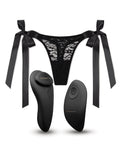 Coquette Secret Panty Vibe：黑色/玫瑰金 - 遙控性感內衣