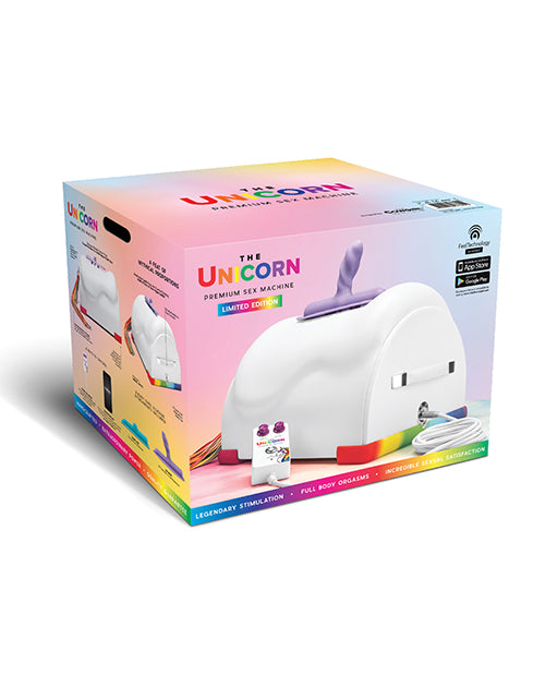 Máquina sexual premium Cowgirl Unicorn: viaja hacia el placer y la fantasía 🦄 Product Image.