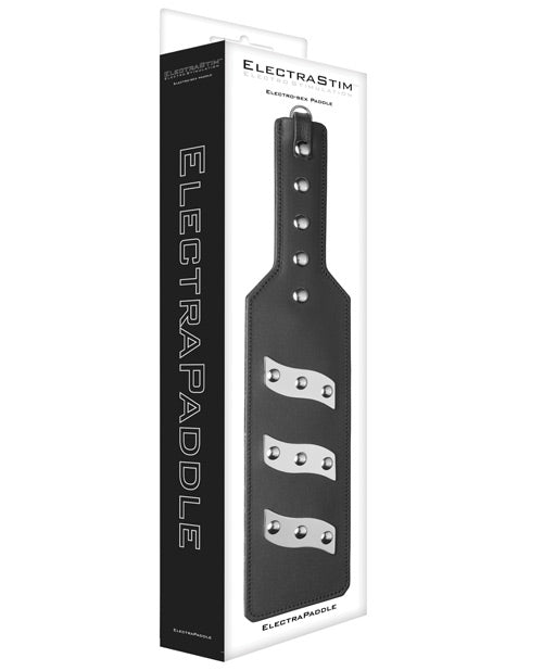 ElectraStim Dual-Sided Leather & Electro Paddle - featured product image.