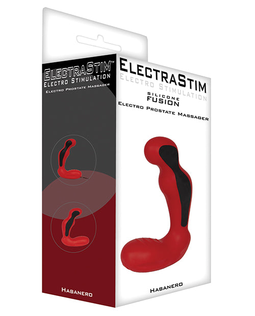Shop for the ElectraStim Silicone Fusion Habanero Prostate Massager - Intense Customisable Stimulation at My Ruby Lips