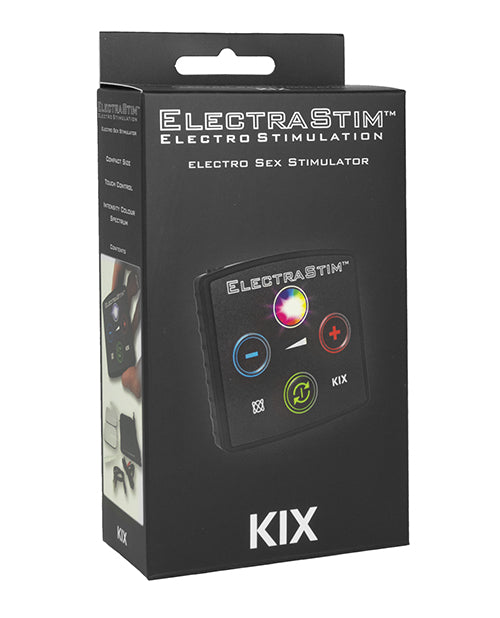 ElectraStim Kix EM40 Electro-Sex Stimulator in Black - Ignite Your Senses - featured product image.