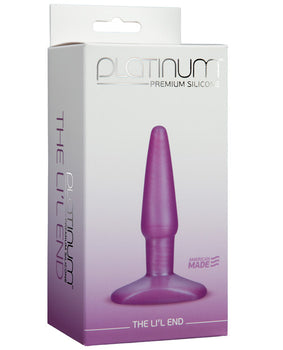 Doc Johnson Platinum Silicone The Lil' End - Hipoalergénico, firme y flexible - Featured Product Image