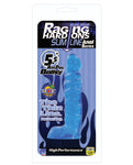 Raging Hard Ons Slimline Ballsy Consolador de gelatina azul