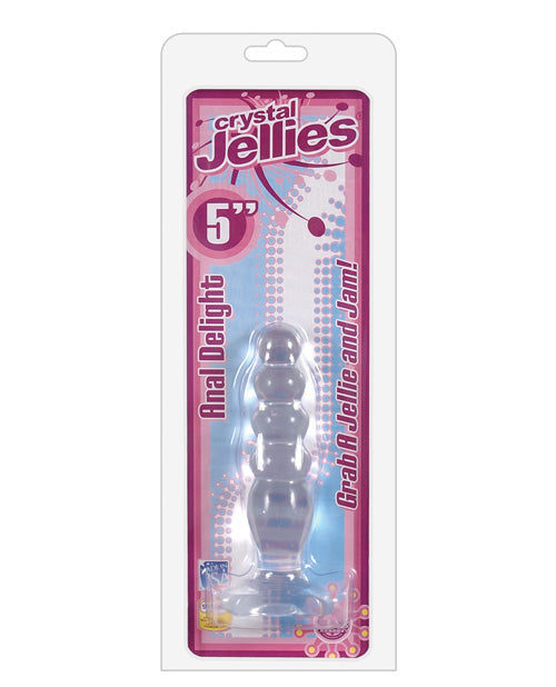 Shop for the Crystal Jellies 5" Anal Delight: Ultimate Pleasure Plug at My Ruby Lips