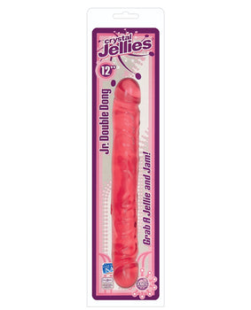 Doc Johnson Crystal Jellies Jr. Double Dong - Featured Product Image