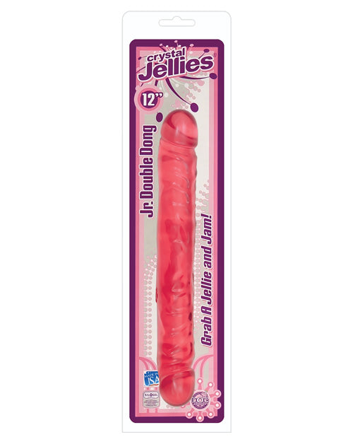Doc Johnson Crystal Jellies Jr. Doble Dong - featured product image.