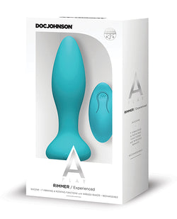 A Play Rimmer Plug Anal de Silicona Recargable con Mando