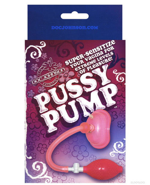 Sensitivity-Enhancing Intimate Pleasure Pump by Doc Johnson - featured product image.