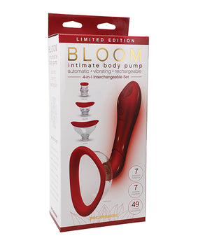 Bloom Intimate Body Automatic Vibrating Rechargeable Pump - Red - Featured Product Image