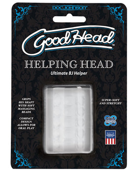 GoodHead Ultimate BJ Helper 2" Masturbator - Clear - Featured Product Image