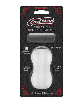 Doc Johnson GoodHead Vibrating Stroker: Ultimate Oral Bliss - Featured Product Image