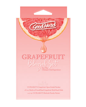 GoodHead Set de mamada de pomelo: sensación realista y sabor excitante - Featured Product Image