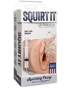 Doc Johnson Squirt It Squirting Pussy: Ultimate Realistic Pleasure Experience