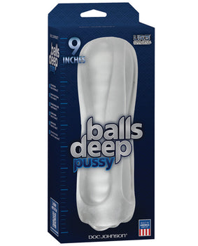 Balls Deep The Baller 9" Frost Pussy Stroker: experiencia de placer definitiva - Featured Product Image