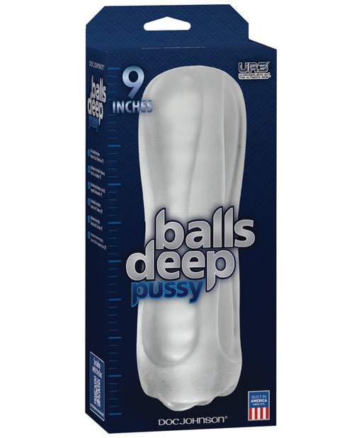 Balls Deep The Baller 9" Frost Pussy Stroker: experiencia de placer definitiva - featured product image.