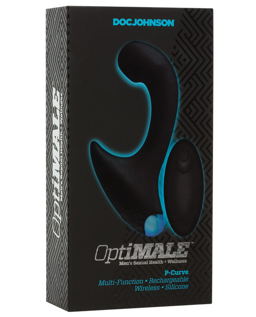 OptiMALE P-Curve Vibrating Prostate Massager - featured product image.