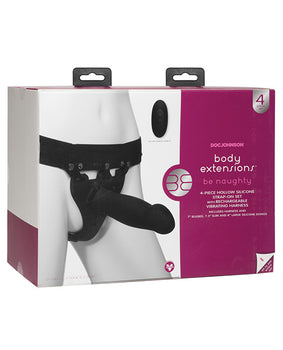 Body Extension Be Naughty 振動 4 件套綁帶套裝 - Featured Product Image